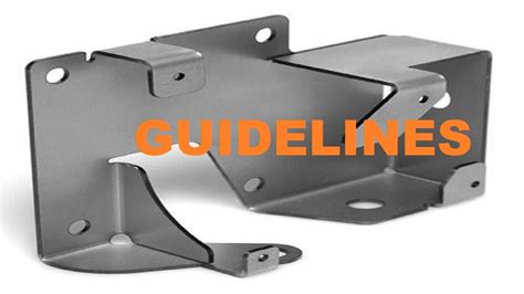 what is sheet metal design|sheet metal basic design guidelines.